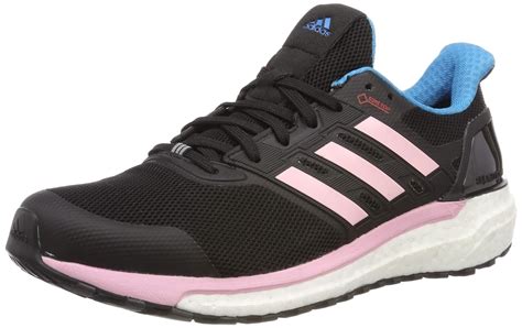 adidas schuh schwarz mit pinken streifen|Amazon.com: Pink And Black Adidas Sneakers.